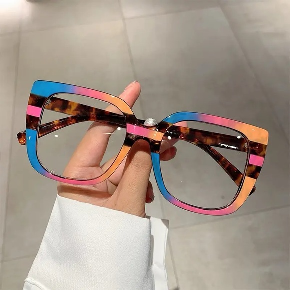 COCO Accessories - Vintage Anti Blue Light Optical Cat Eye Sexy Ladies Glasses Women Luxury Brand